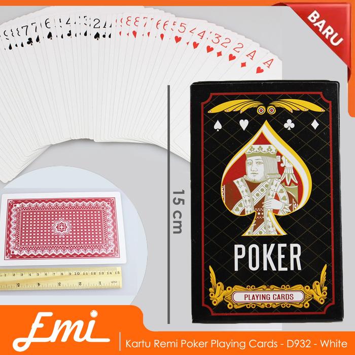 Gambar Kartu Remi Poker Playing Cards dari Emilab Indonesia undefined Tokopedia