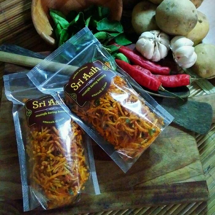 Gambar Sri Asih Mustofa Kering Kentang + Teri Medan + Kacang 130 Gram dari KedaiSriAsih undefined Tokopedia
