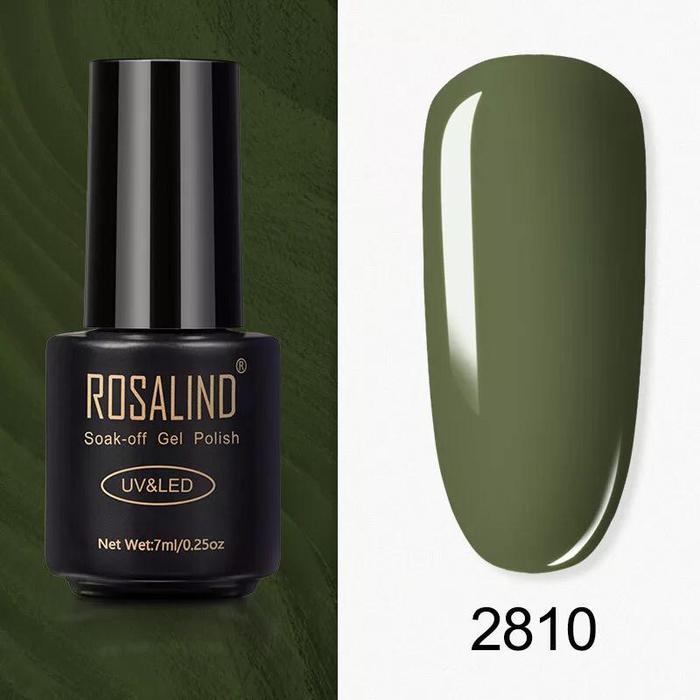 Gambar Rosalind GREEN COLOR SERIES Gel Nail Polish UV LED / Kutek / Cat Kuku - 2810 dari Karimastore_id undefined Tokopedia