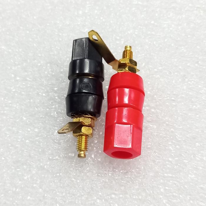 Gambar biding post / building post jack terminal speaker audio DC Banana set dari Pandu Dharma undefined Tokopedia