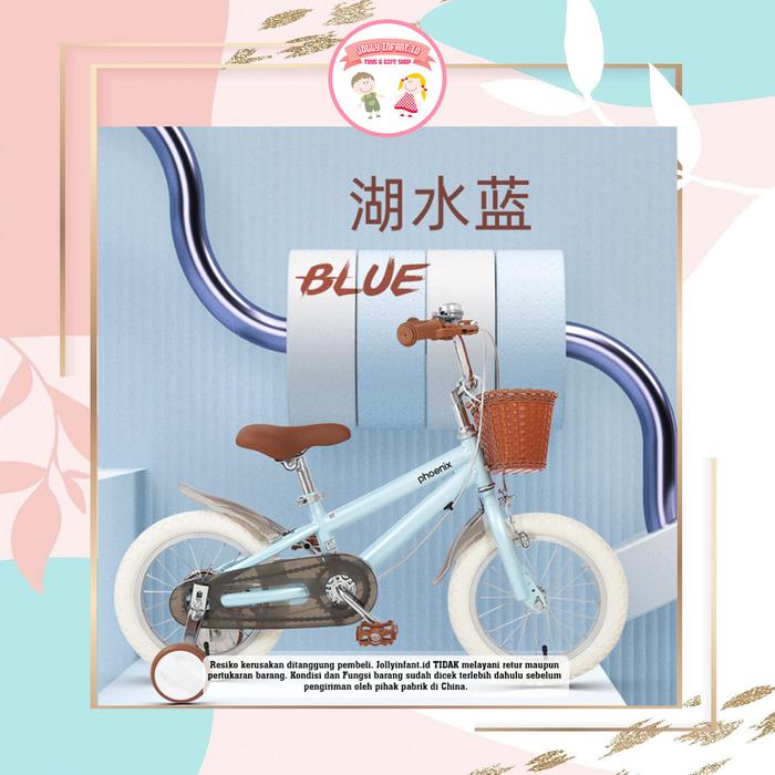 Gambar Sepeda Phoenix 16" - Biru Muda dari Jollyinfant.id undefined Tokopedia