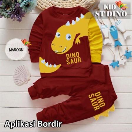 Gambar setelan anak baju laki laki cowok import umur 2 3 4 tahun - Hitam dari anizahfashion undefined Tokopedia