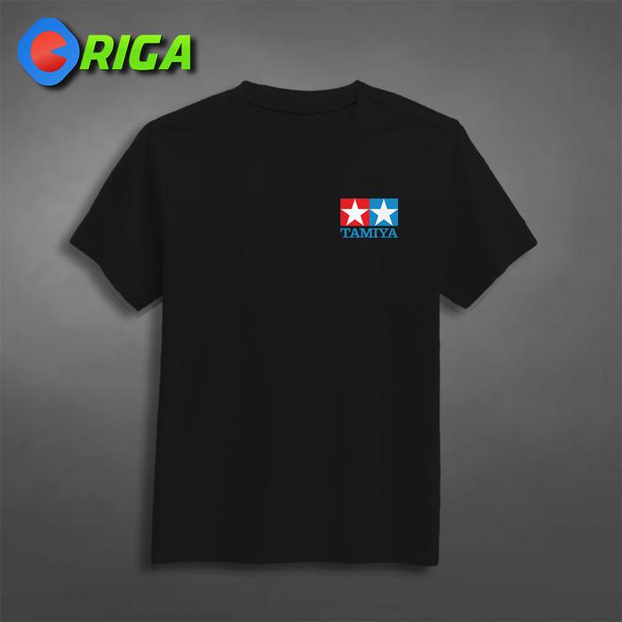 Gambar Kaos Premium - TAMIYA Logo - ORIGA 0557 - Automotive - Hitam, S dari Origa Store undefined Tokopedia