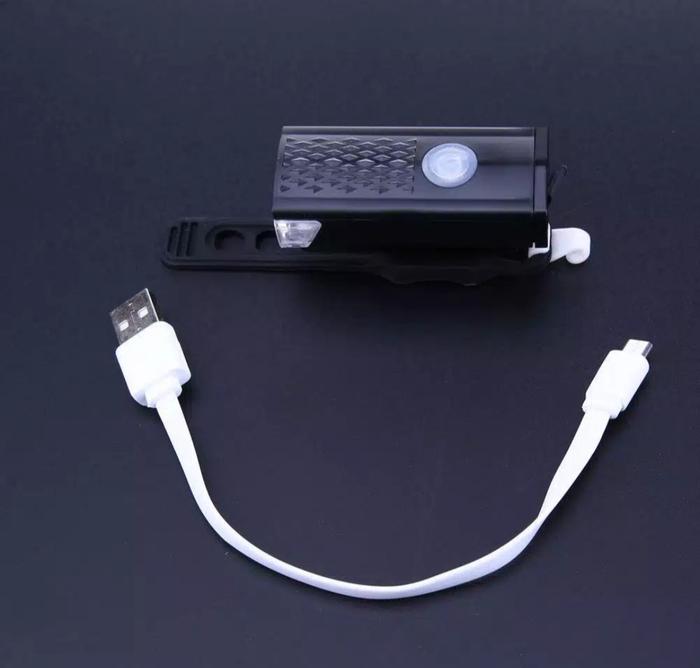 Gambar Lampu Depan Led USB Charge Sepeda/Bike/Cycling Front Light / Senter - L Depan lengkap dari Hobby Fit undefined Tokopedia