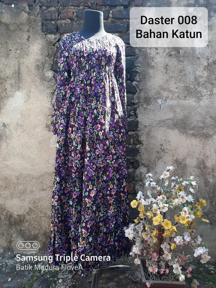 Gambar DASTER 02 - Hitam dari Batik Madura Flovea undefined Tokopedia