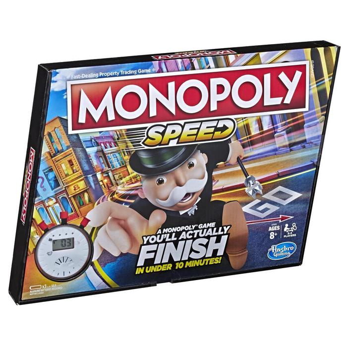 Gambar Monopoly Speed Board Game For Kids Ages 8 and Up BCIE7033 dari Baby Carrier Indonesia undefined Tokopedia