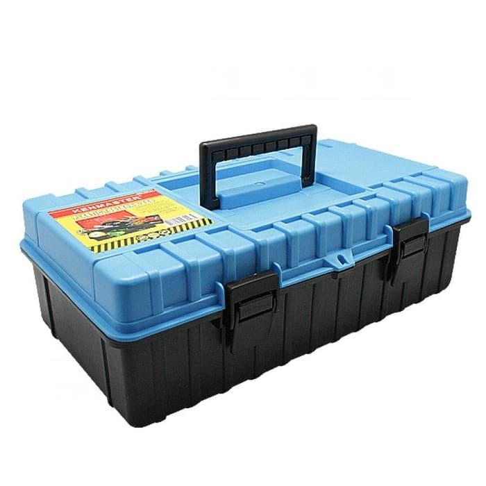 Gambar Kenmaster B380 Multifunction Utility Tool Box Kotak Peralatan Perkakas - Biru dari i2Y Store undefined Tokopedia