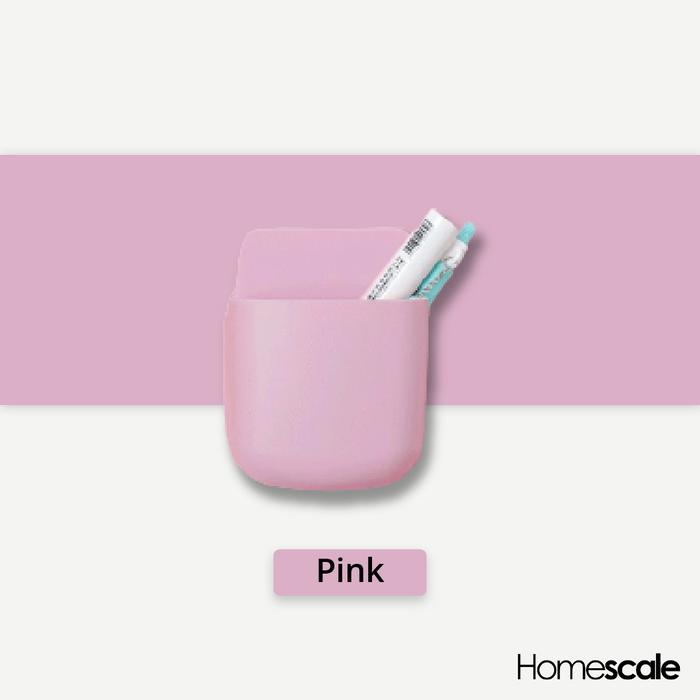 Gambar Rak Handphone Tempel - Merah Muda dari Homescaleid undefined Tokopedia