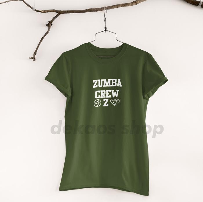 Gambar DK285/ KAOS WANITA/ BAJU WANITA/ KAOS ZUMBA/ BAJU ZUMBA/ ATASAN WANITA - Hijau Army, XL dari Winnerr Store undefined Tokopedia