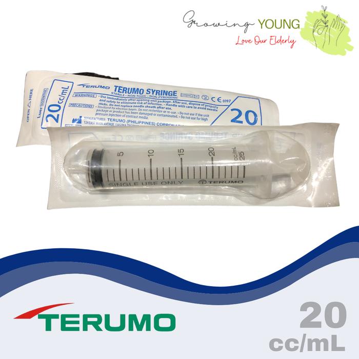 Gambar Terumo syringe catheter tip / Spuit / Sonde - 60cc/ml - 20cc/ml dari Growing Young undefined Tokopedia