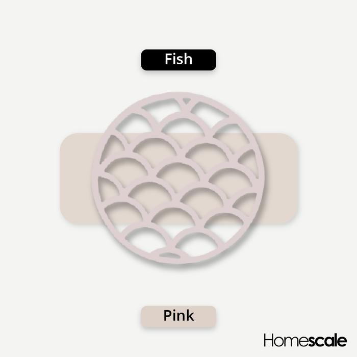 Gambar Tatakan Alas Piring Gelas Panci Bahan Anti Panas Bulat Bermotif - Ikan Pink dari Homescaleid Kota Tangerang Selatan Tokopedia