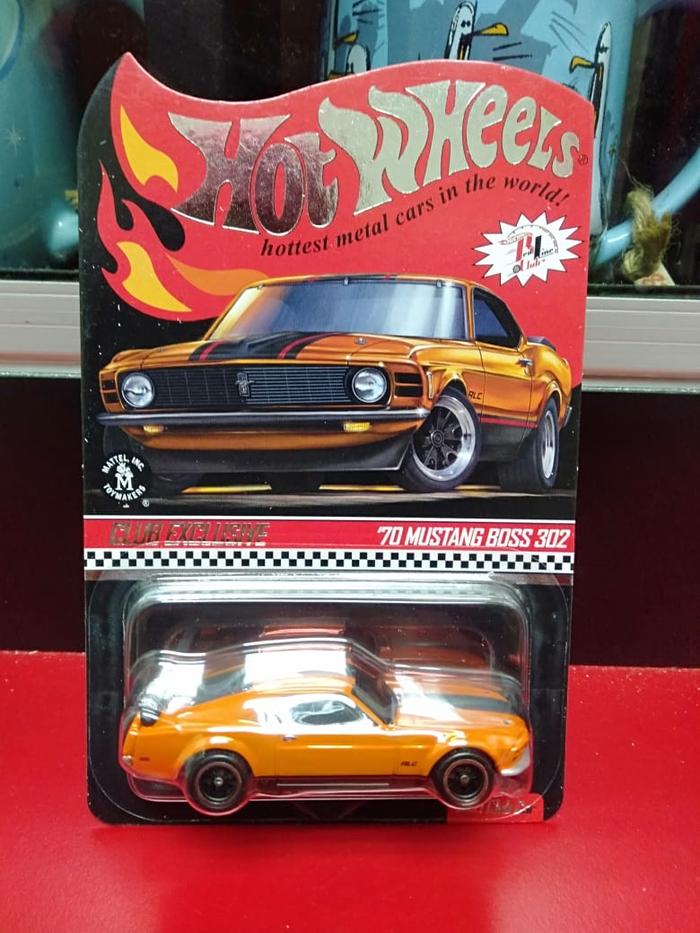 Hot Wheels Cars RLC 70 ford mustang boss 302 1/64 modèle