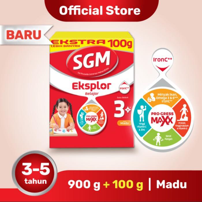 Gambar Susu SGM 3 plus 900 gr madu dari Arsylaashop undefined Tokopedia