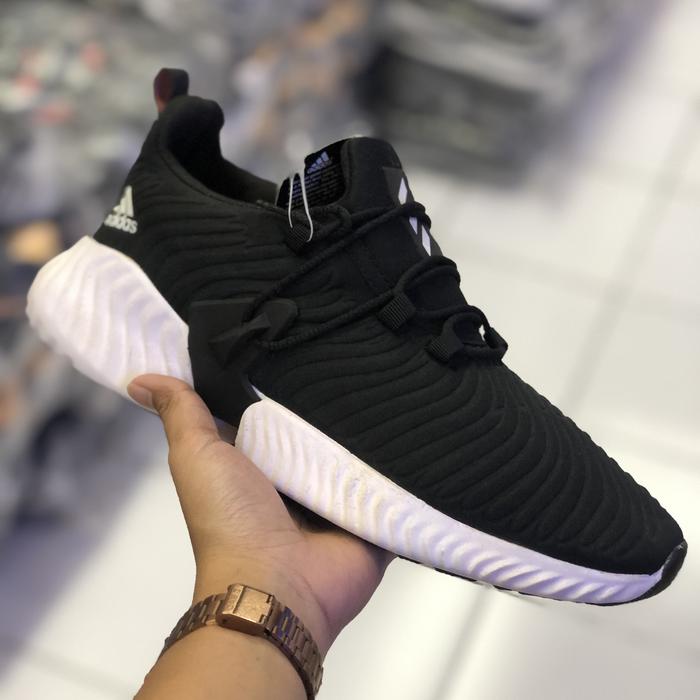 Alphabounce Instinct Adidas Alphabounce All Black Sepatu Adidas
