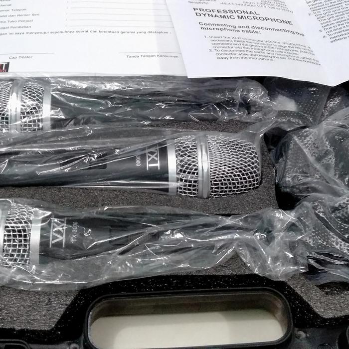 Gambar Microphone VXT TX 3000 - Hitam dari Halo audio undefined Tokopedia