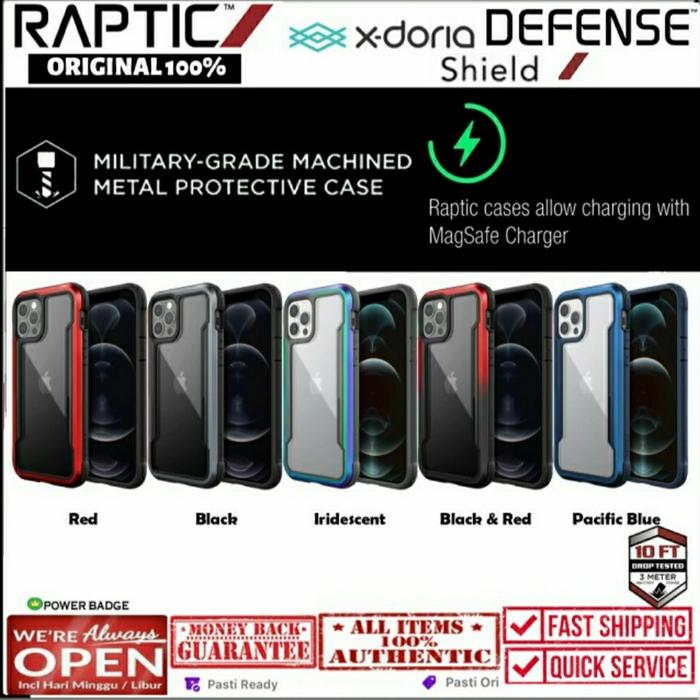 Jual X-Doria Raptic Shield Defense Case iPhone 12 Pro Max Pro12