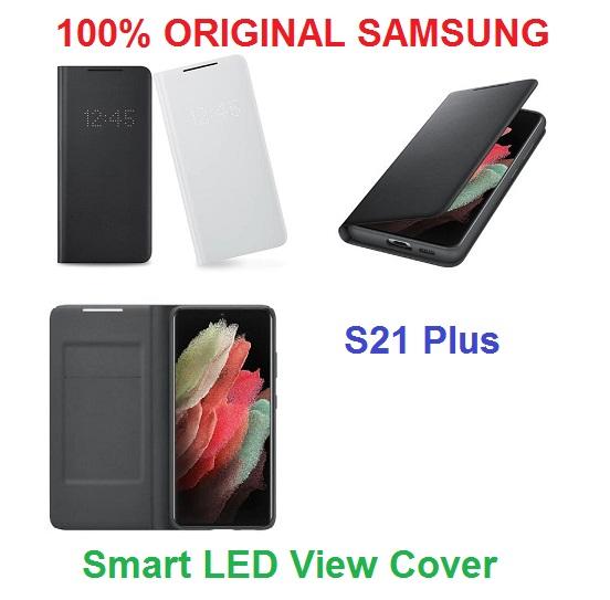 SAMSUNG Smart LED View Cover Galaxy S21+ S21 Plus 5G Original Hitam