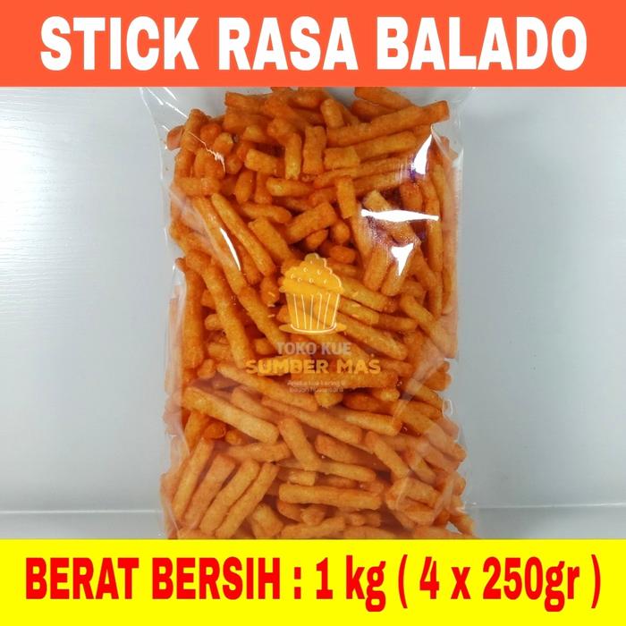 Gambar STIK / STIK BALADO / STIK TES / STIK KILOAN 1 KG - Balado, 1 kg dari Toko Kue Sumber Mas undefined Tokopedia