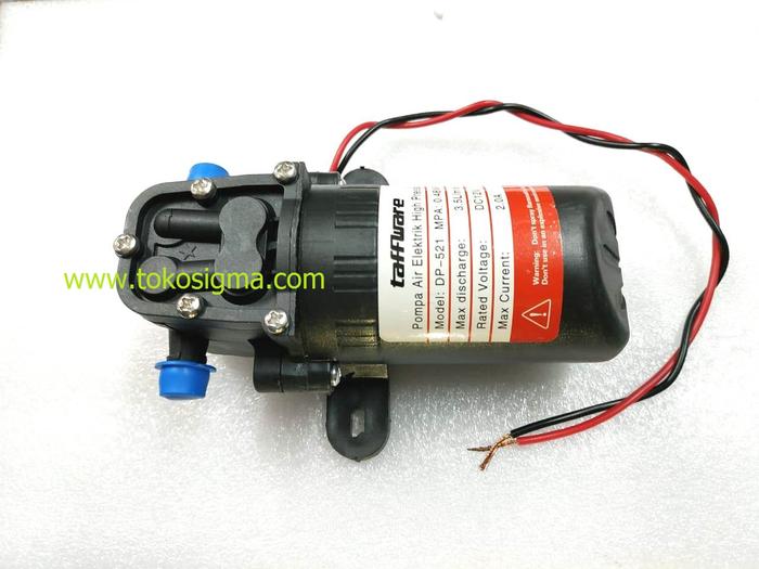 Gambar Pompa Air 12V Diaphragm Water Pump Mesin Pendorong Cuci Mobil DP-521 - Pompa 2 kaki dari Toko Optima Kirana undefined Tokopedia