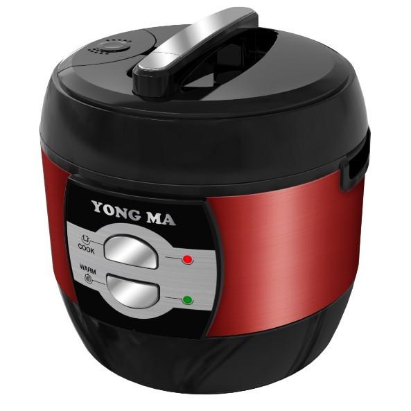 Gambar RICE COOKER YONGMA SMC 7033/YONGMA Rice Cooker/YONGMA Magic Com 2 Liter - MERAH HITAM dari TOKO JAWA ELECTRIK undefined Tokopedia
