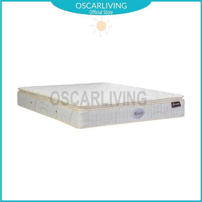 Gambar Romance Harmonis PillowTop Kasur Springbed [Mattress Only/JABODETABEK - 90 x 200 dari OSCAR LIVING undefined Tokopedia