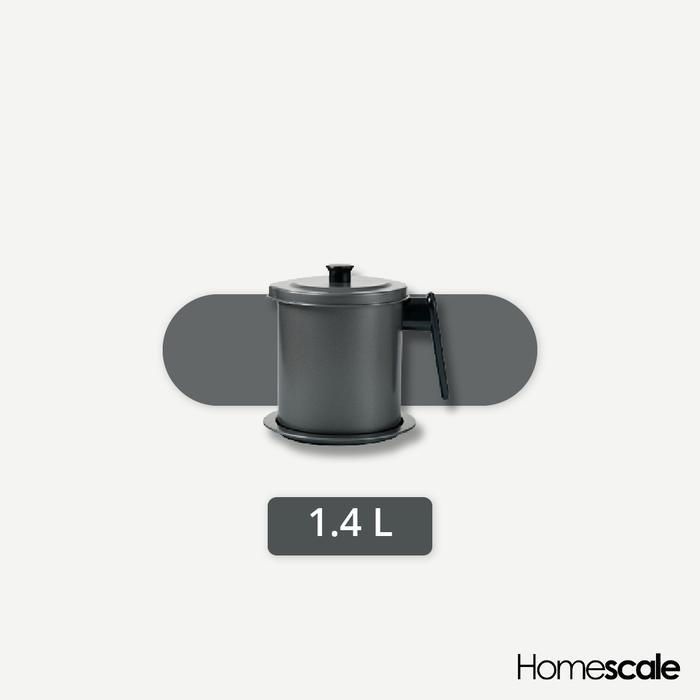 Gambar Wadah Penyaring Minyak Goreng - 1.4 Liter dari Homescaleid undefined Tokopedia