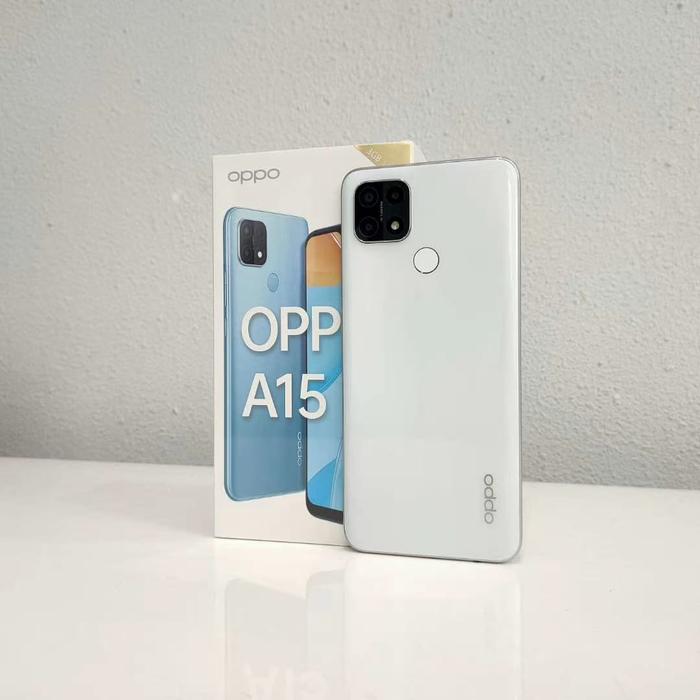 Gambar OPPO A15 3/32 - Putih dari DIK'Sstore undefined Tokopedia