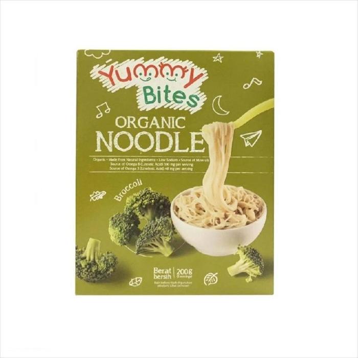 Gambar Yummy Bites Organic Noodle Broccoli 200 gr dari anakpedia undefined Tokopedia