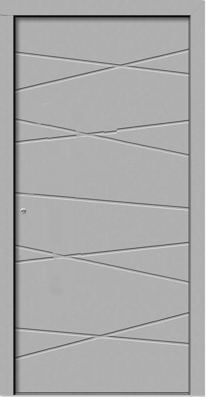 Gambar Pintu Rumah Minimalis/Pintu Full tipeblock/Pintu Modern/Pintu HPL New - Abu-abu dari handcraftedstuff undefined Tokopedia