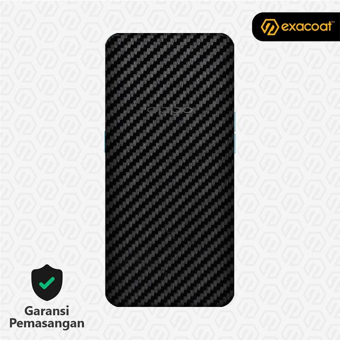 Gambar [EXACOAT] Oppo Find X 3M Skin / Garskin - Carbon Fiber Black - Model Cut Only dari Exacoat undefined Tokopedia
