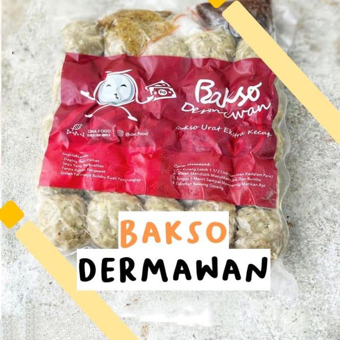 Gambar Bakso Karakter - Bakso Dermawan - Bakso tanpa pengawet dan MSG dari Minang Kakao undefined Tokopedia