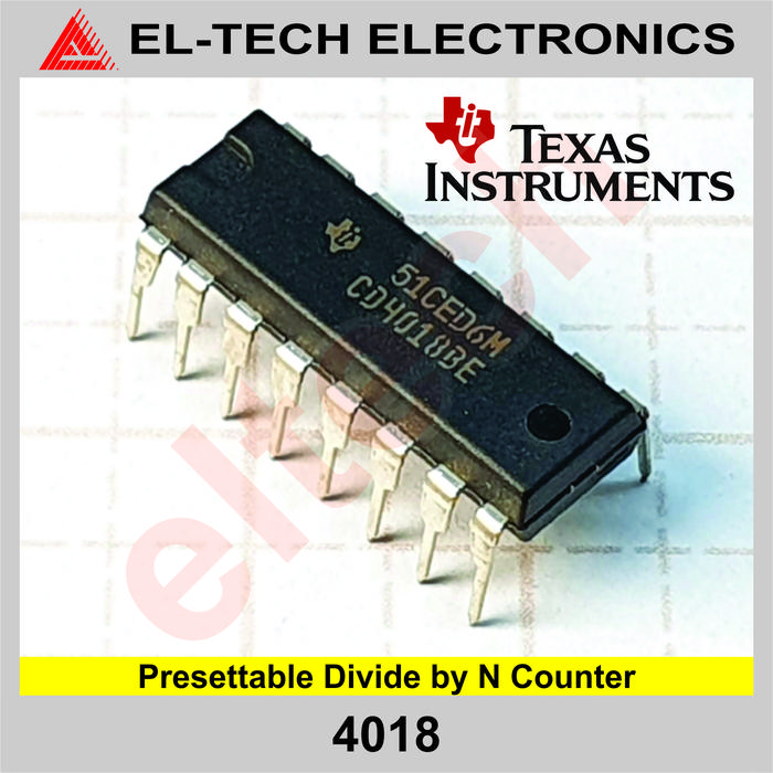 Gambar CD4018 HCF4018 HEF4018 MC14018 TC4018 4018 14018 CD HCF HD HEF MC TC - TI dari ELTECH online undefined Tokopedia