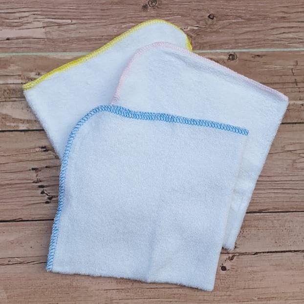 Gambar sapu tangan handuk bayi /washcloth - Putih dari Baby Club House undefined Tokopedia