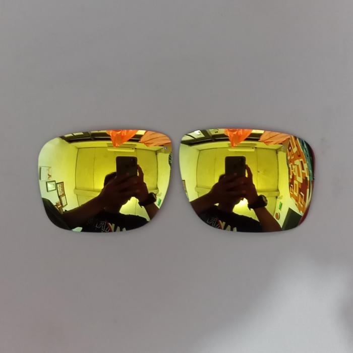 Oakley holbrook 24K gold polarized lens 