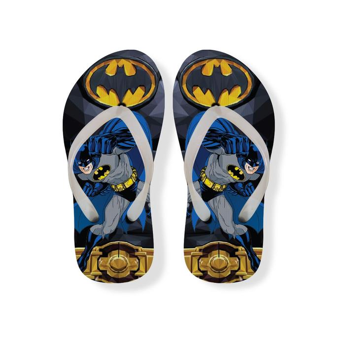 Jual Sandal Jepit Spon Anak Laki-Laki Batman Black Sandal Super