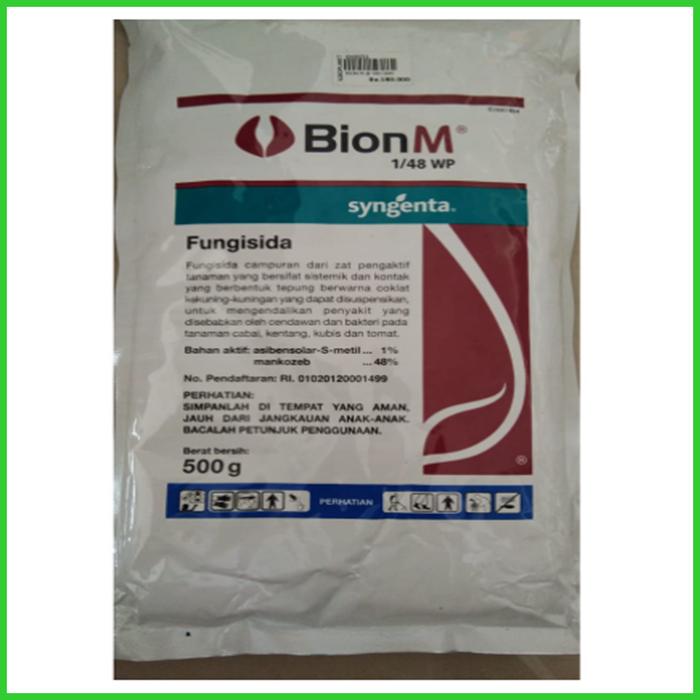 Gambar Fungisida Bion M 1/48 WP 500 Gram dari sumbertaniselopuro undefined Tokopedia