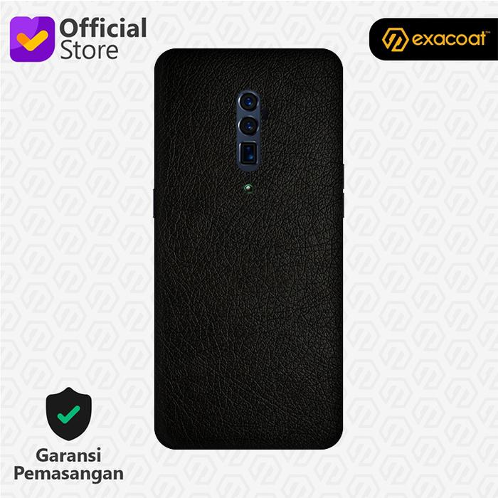 Gambar [EXACOAT] Oppo Reno 10x Zoom 3M Skin / Garskin - Leather Black - Model Cut Only dari Exacoat undefined Tokopedia