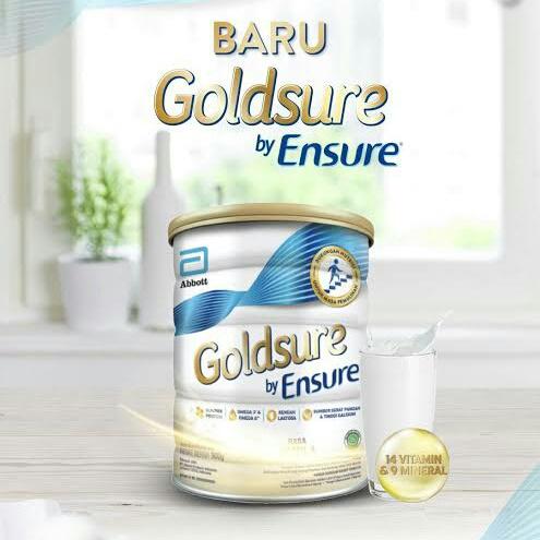 Gambar Goldsure by Ensure vanila 400gr susu formula terbaru nutrisi lebih - 900 gr dari shimmyku undefined Tokopedia