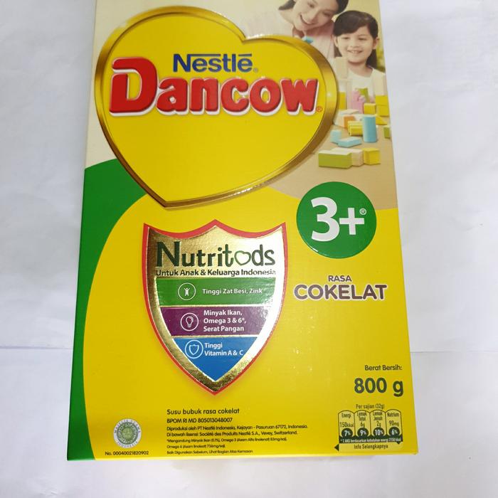 Gambar Dancow 3+ coklat 800grm dari MAKMUR SAKO undefined Tokopedia