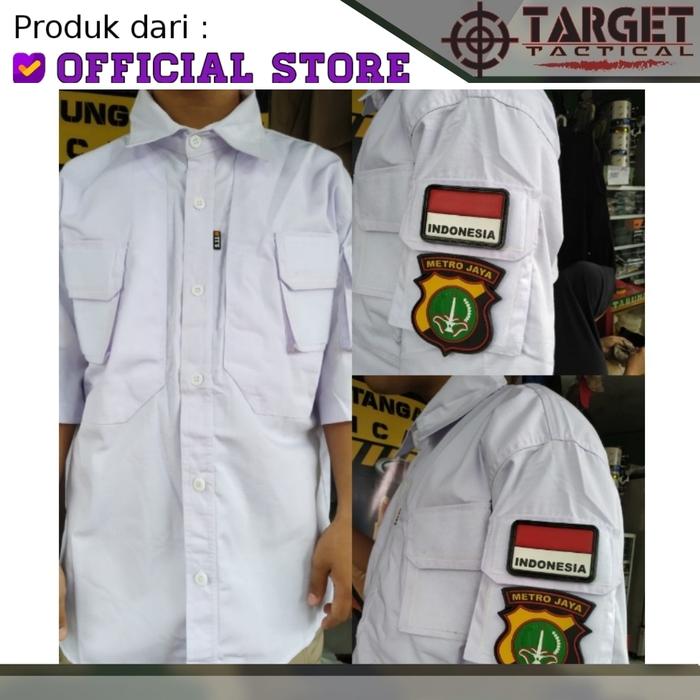 Gambar Kemeja Tactical 5.11 Pendek New V.2 Doubel Jahitan Ripstop PDL DINAS - Putih, S dari TACTICAL GEAR ID undefined Tokopedia