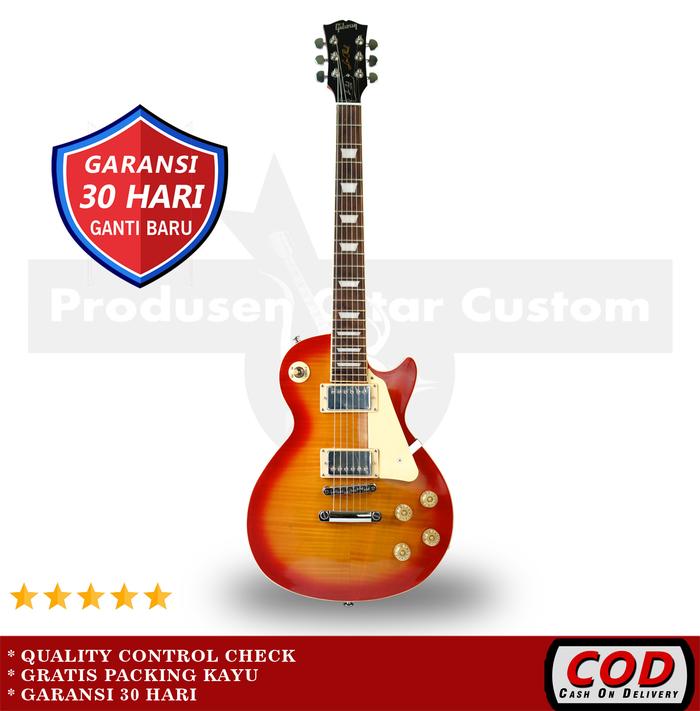 Gambar Gitar Gibson Les Paul Standart - Sunbrust, Hanya Gitar dari Barra Music Store undefined Tokopedia