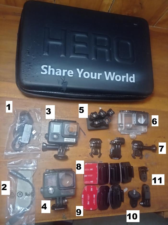 Gambar 2nd GoPro Hero 4 Silver Edition + Full Aksesoris + Extra Battery dari Zulian Store undefined Tokopedia