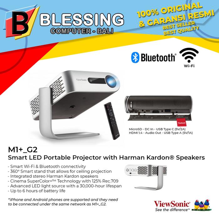 Jual Projector ViewSonic M1+ G2 / Smart 