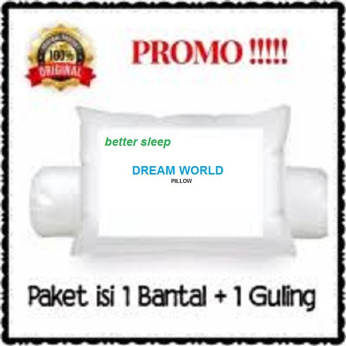 Gambar Bantal dan Guling Microfiber atau Sintetis better sleep Bantal guling dari Home Electro Nusantara undefined Tokopedia
