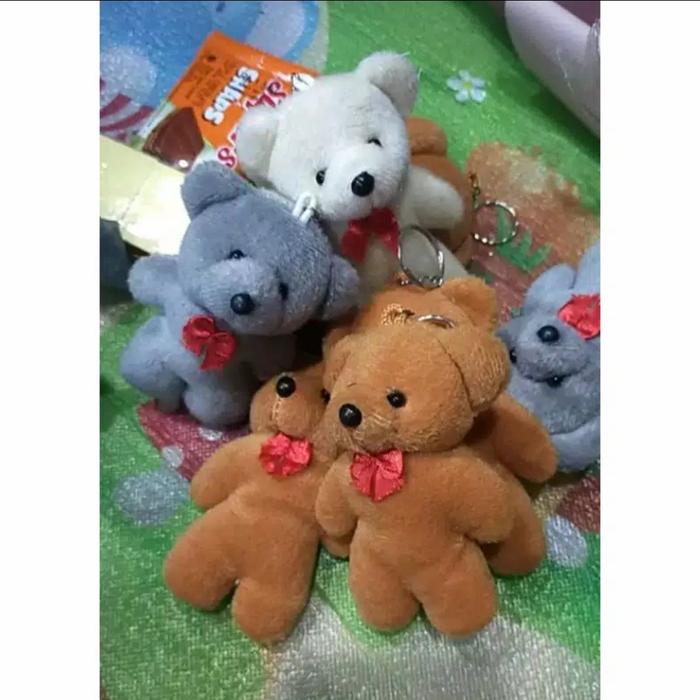 Gambar boneka gantungan tas / gantungan kunci boneka - Cokelat dari IN SURABAYA undefined Tokopedia