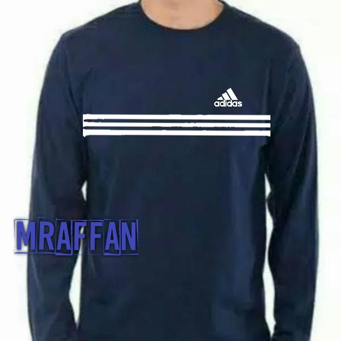Gambar Tshirt - Kaos - Baju Lengan Panjang Adidas - Warna Lain Chat, L dari MR AFFAN undefined 5 Tokopedia