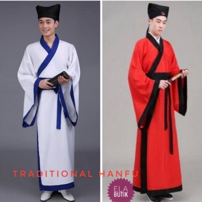 Gambar kostum cina dewasa -hanfu-kostum internasional-halloween - Merah, L dari ela-butik undefined Tokopedia