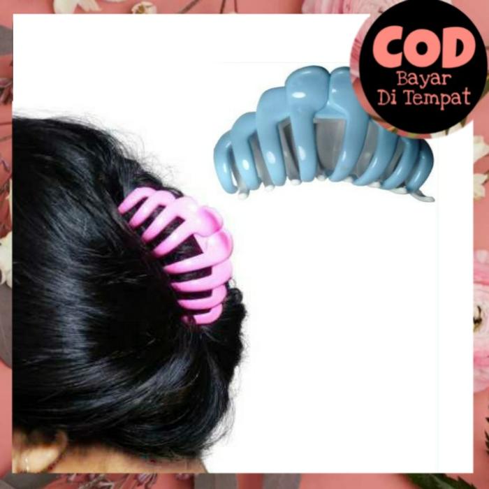 Gambar JEPIT RAMBUT ROLL CANGKANG JEDAI 8 CM JEDAI JUMBO dari SNGROUPOFFICIAL undefined Tokopedia