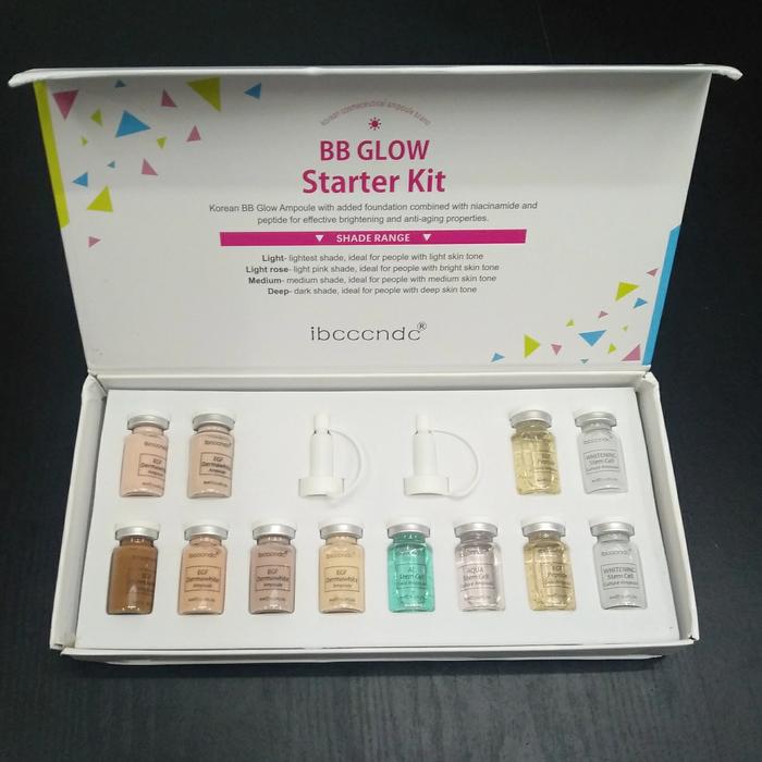 Gambar Paket serum BB Glow IBCCCNDC 12 pcs / BOX 8ml STATER KIT BB GLOW - KODE 003 dari BEAUTY_CARE_SHOP undefined Tokopedia