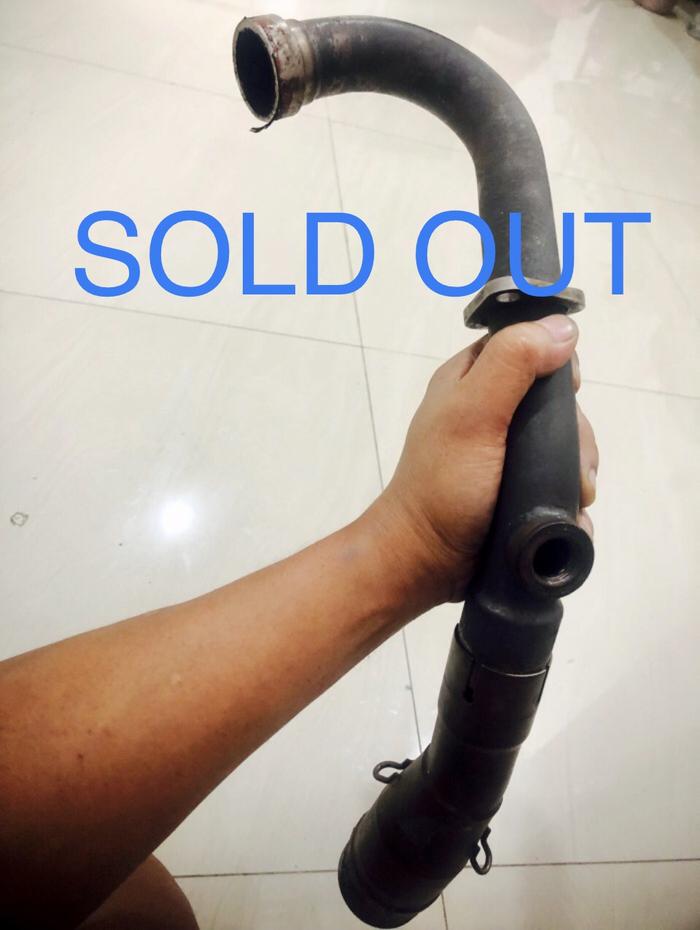 Gambar Header Leher Knalpot Xmax Stainless Bending (Tanpa Las) Lobang Tuning dari SPEED TUNER undefined Tokopedia